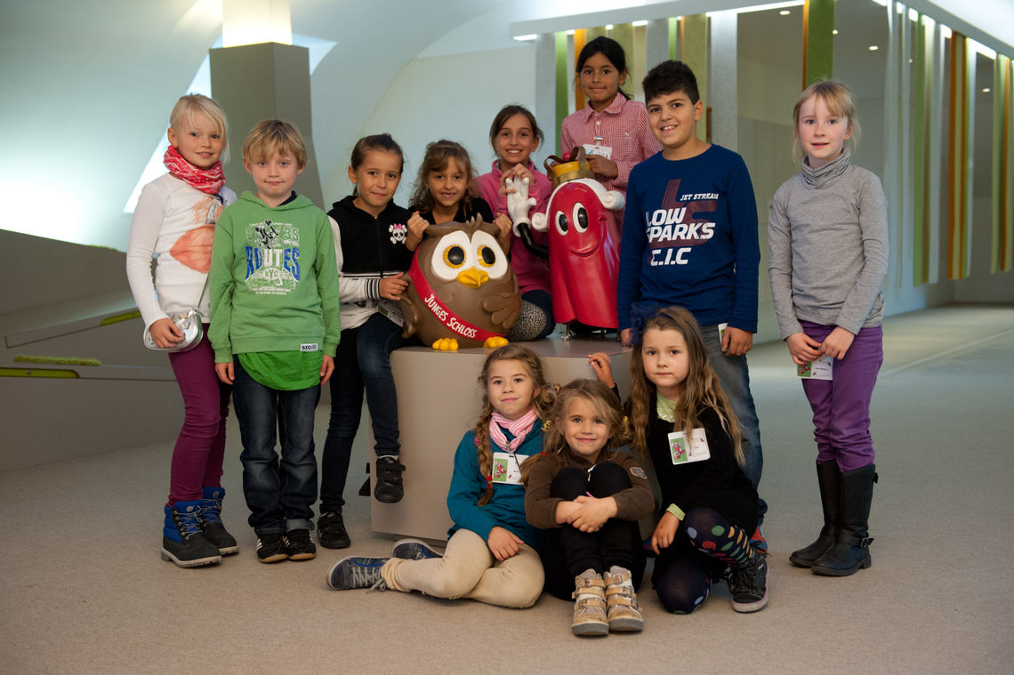 At the children's museum ‘Young Castle’ (Junges Schloss),
