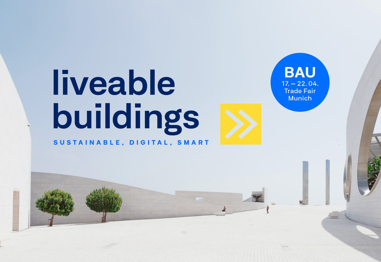 Visit us live on site in Munich. Look forward to a direct exchange with our experts about our product highlights and solutions for liveable buildings.
