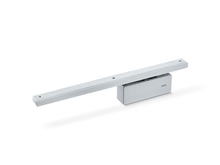 GEZE ActiveStop surface-mounted, silver, wood Enter your rooms more comfortably than ever before: The GEZE ActiveStop door damper can stop doors gently, close quietly and keep them open comfortably. It eliminates issues like slamming doors, trapped fingers and damage to doors or furniture.