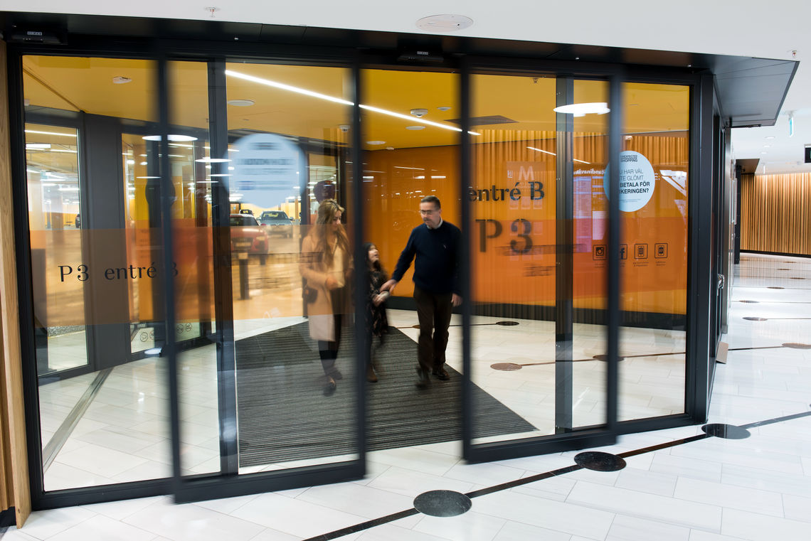 Automatic Door Systems In The Mall Of Scandinavia Geze Geze