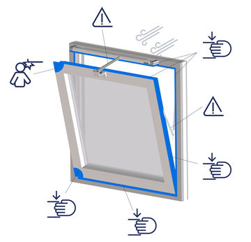 Landscape crab second hand Sistemul de siguranță pentru ferestre: protejarea împotriva pericolelor  cauzate de vânt | GEZE