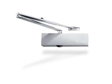 Overhead pinion door closer with link arm, Closing force size 1-4 after