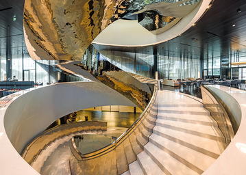 Tailor-made door and safety technology for the new landmark building in Vienna’s Donau City: GEZE has equipped the DC Tower 1 with state-of-the-art automatic sliding doors.