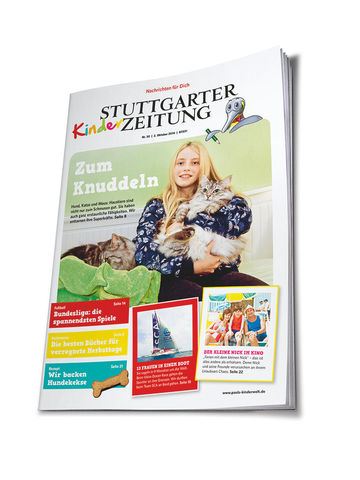 Exemplar der Stuttgarter Kinderzeitung